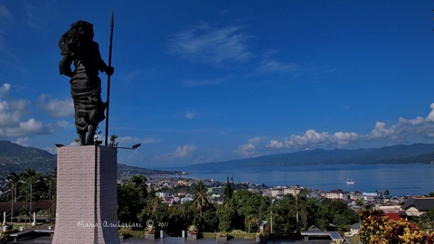 Patung Martha Christina (foto: Riana Ambarsari)